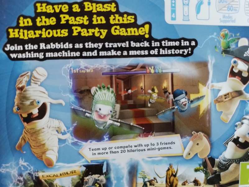 Wii - Raving Rabbids Travel In Time