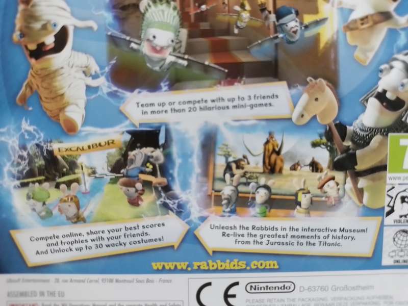 Wii - Raving Rabbids Travel In Time