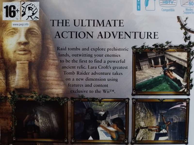 Wii - Lara Croft Tomb Raider Anniversary