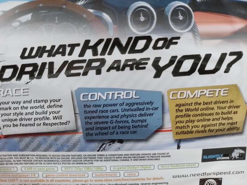 Xbox 360 - Need for Speed Shift