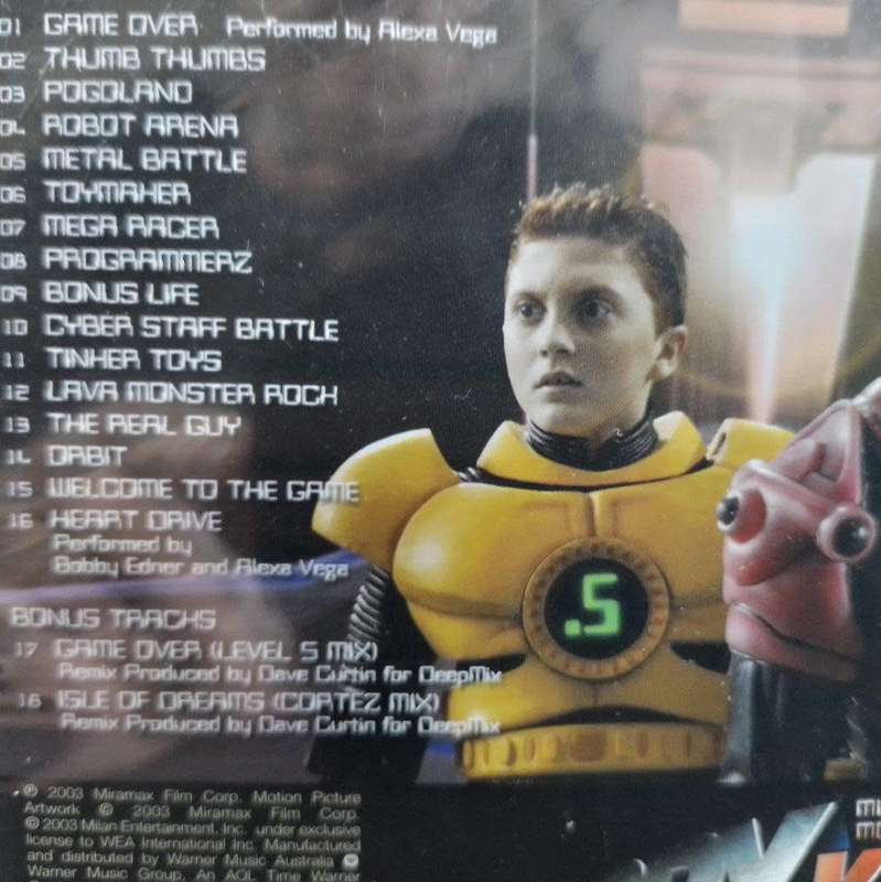 CD - Spy Kids 3-D Game Over (Music From The Motion Picture)- 5046685542 (New Sealed)