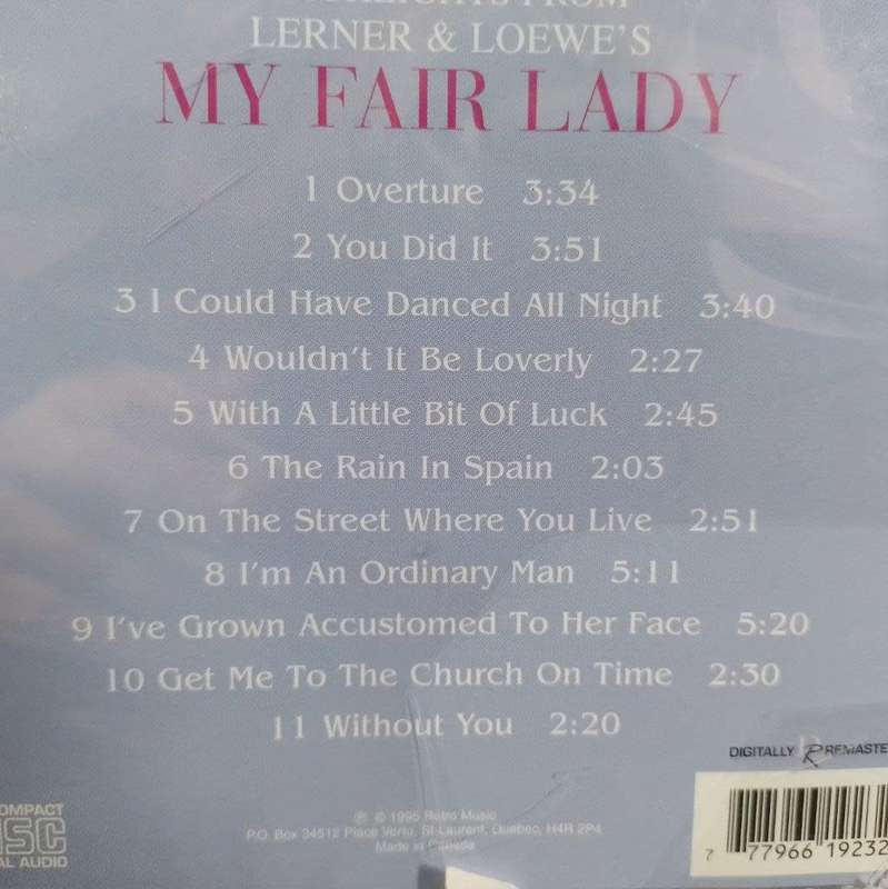 CD - Highlights From My Fair Lady - SHO19232 (New Sealed)