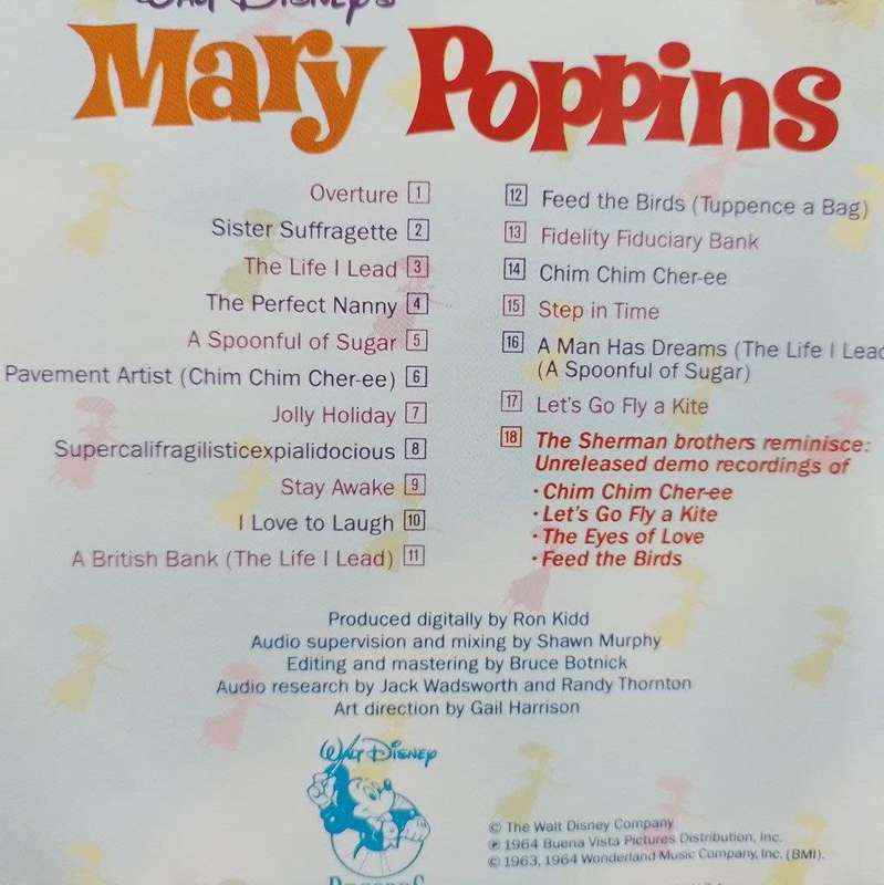 CD - Walt Disney`s Mary Poppings Original Motion Picture Soundtrack