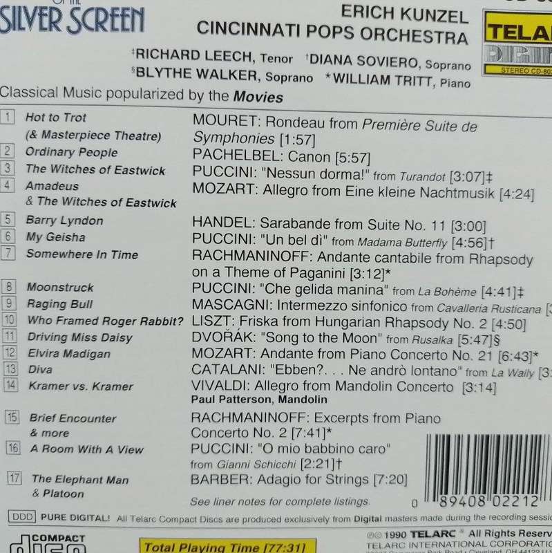 CD -  Classics of The Silver Screen