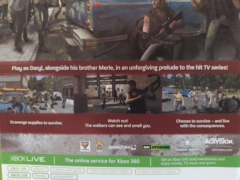 Xbox 360 - The Walking Dead Survival Instinct