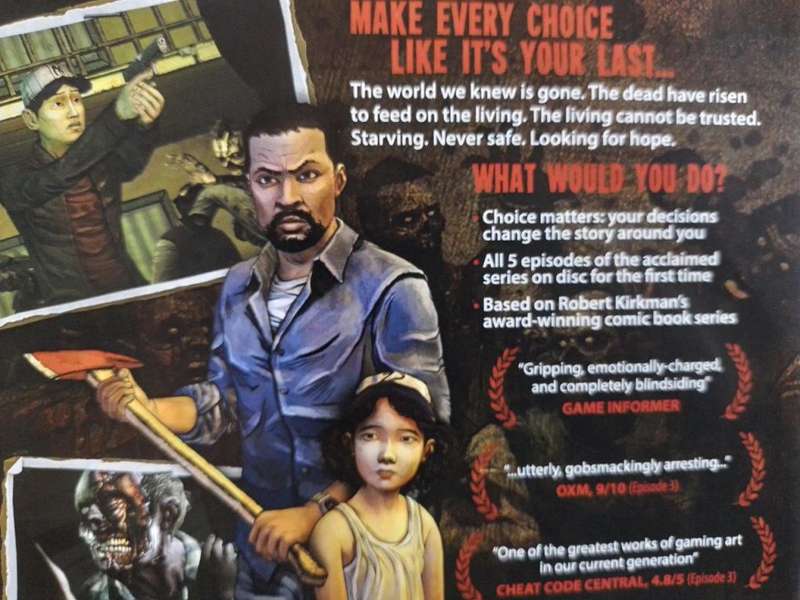 Xbox 360 - The Walking Dead A Telltale Games Series (GOTY)