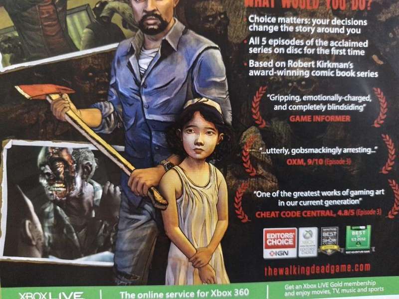 Xbox 360 - The Walking Dead A Telltale Games Series (GOTY)