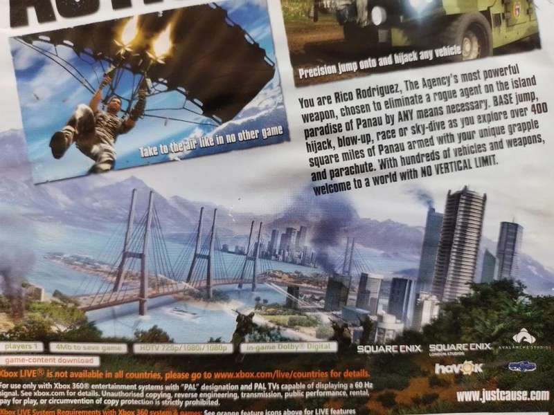 Xbox 360 - Just Cause 2