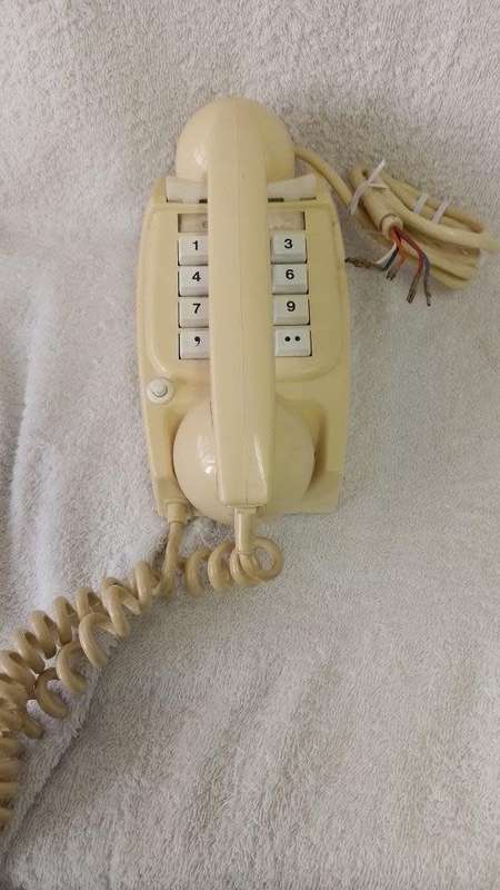 Vintage SAPO Push Button Telephone