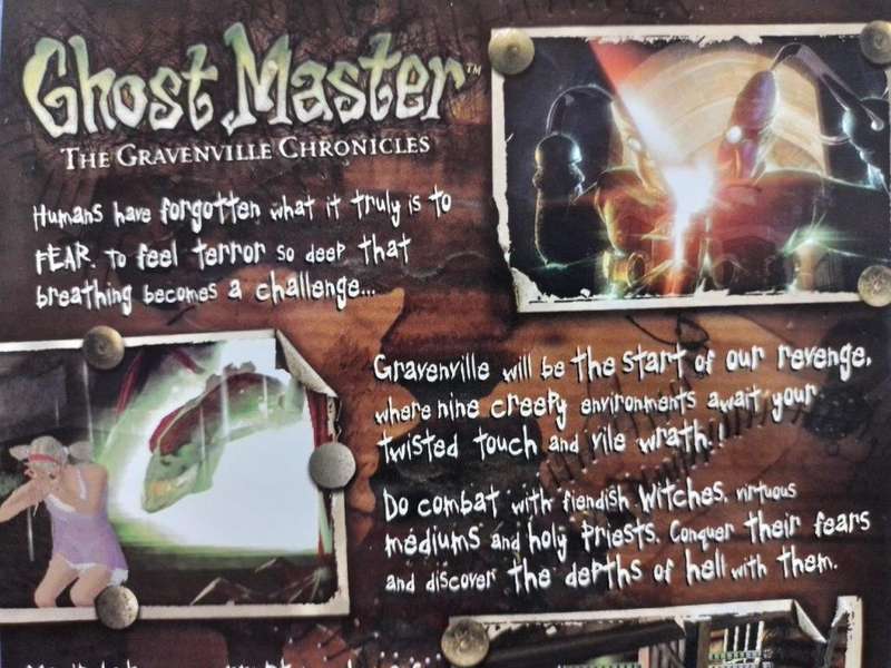 PS2 - Ghost Master The Gravenville Chronicles