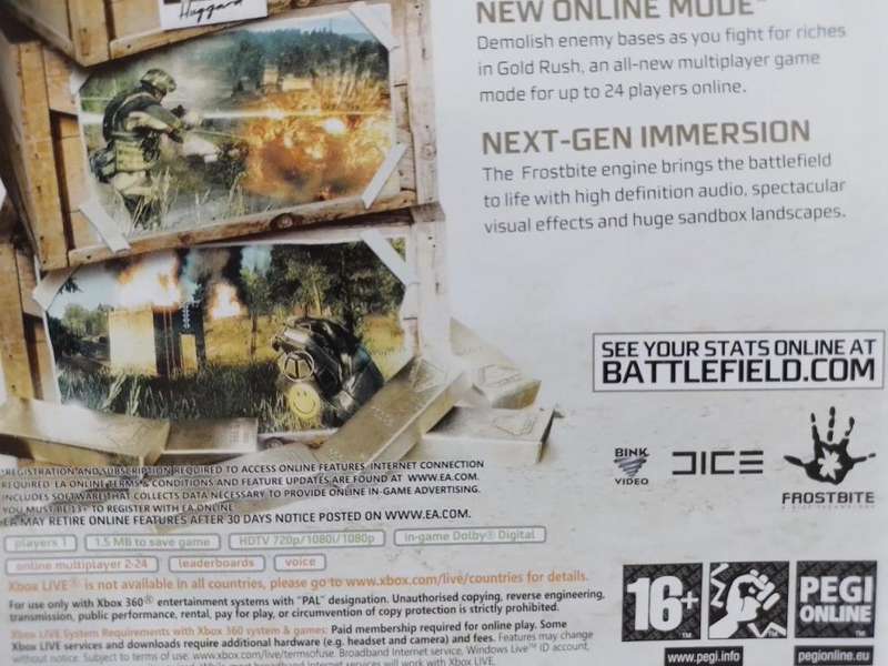 Xbox 360 - Battlefield Bad Company