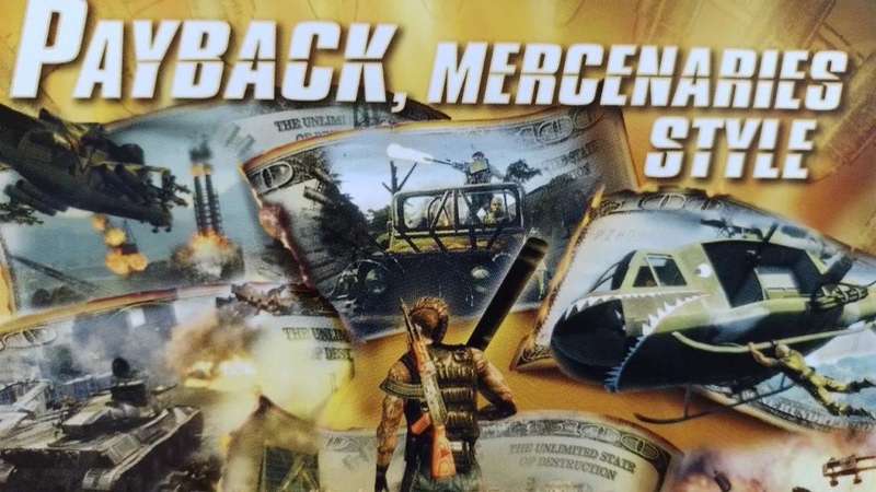 Xbox 360 - Mercenaries 2 World in Flames