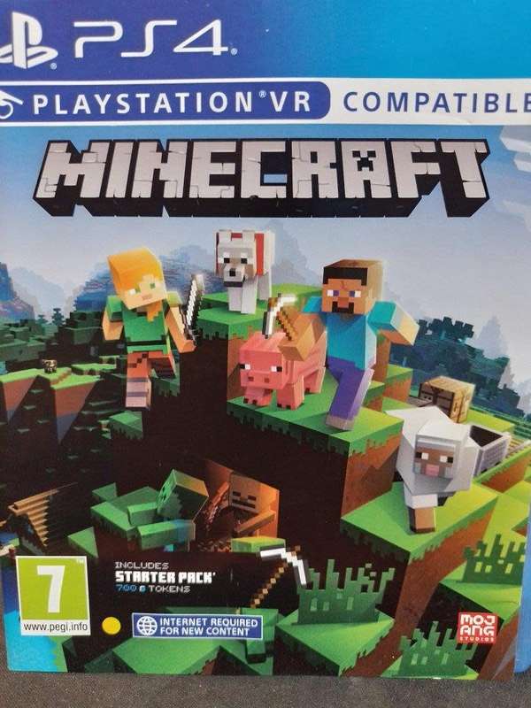 PS4 - Minecraft Playstation VR Compatible