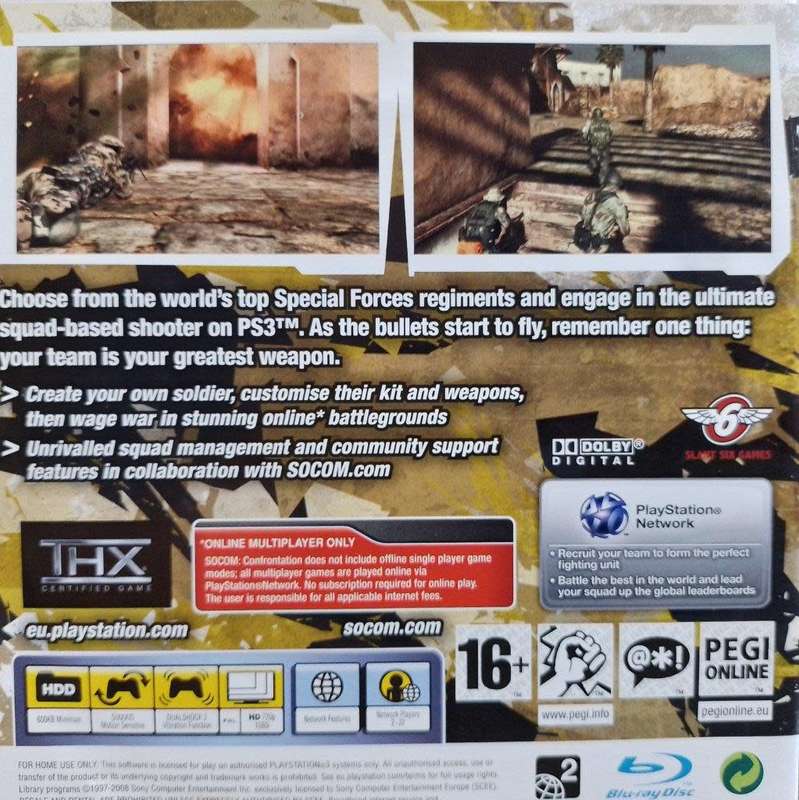PS3 - Socom Confrontation