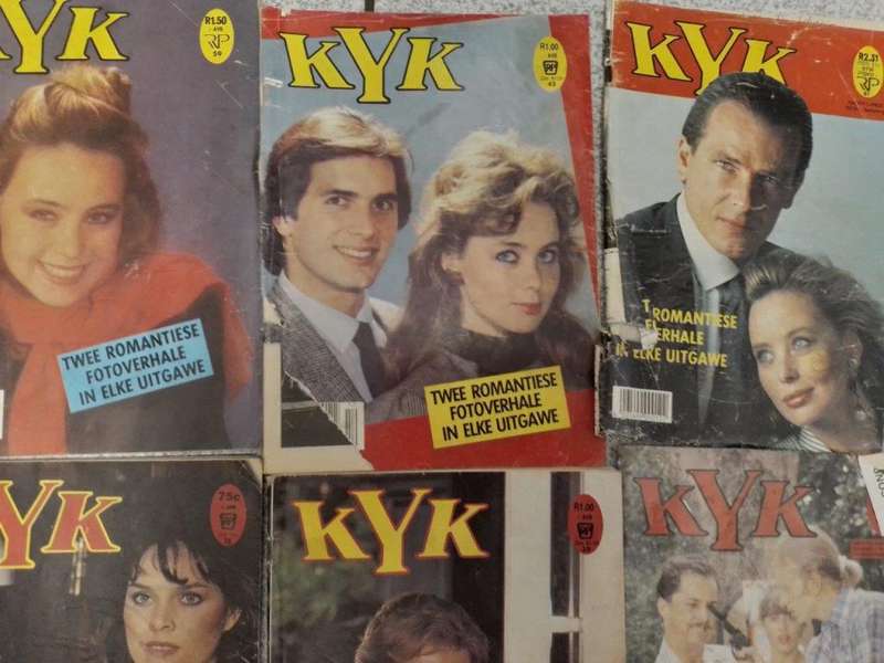 Job Lot of 12 x Vintage KYK Photo Story Magazines Circa 70`s 80`s