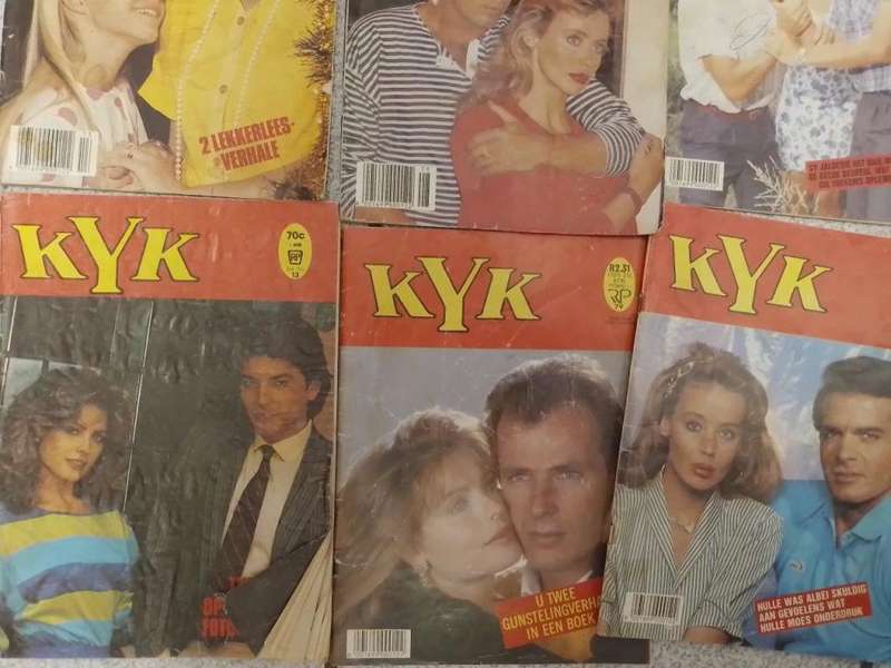 Job Lot of 12 x Vintage KYK Photo Story Magazines Circa 70`s 80`s