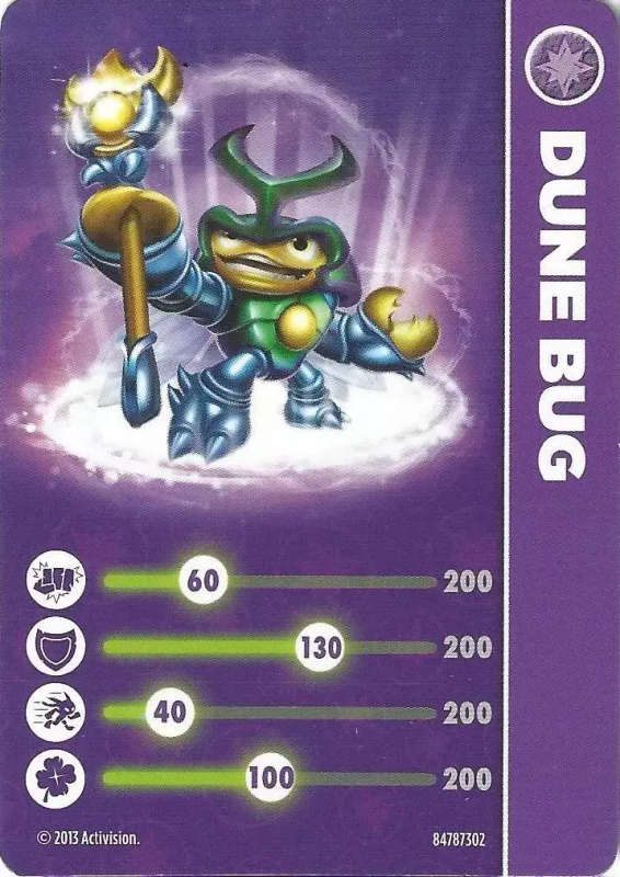 Skylanders Swap Force Dune Bug c/w Card