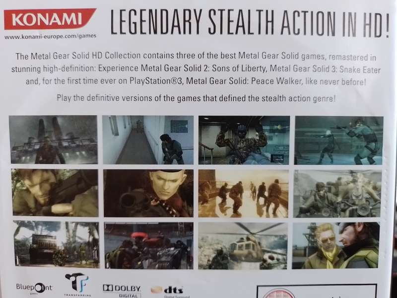 PS3 - Metal Gear Solid HD Collection - Classics
