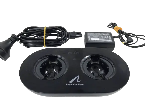 Official Sony PS3 PS4 Move Dual Charging Station CECH-ZCC1E  C/W PSU