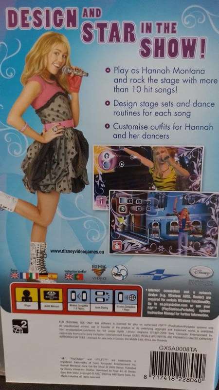 PSP - Hannah Montana - Rock Out the Show