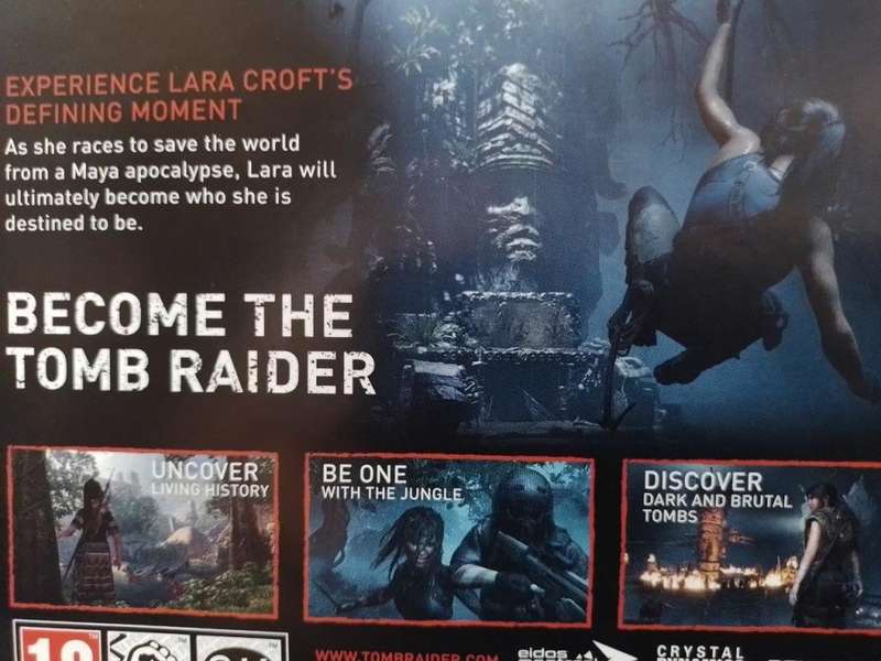 PS4 - Shadow of The Tomb Raider