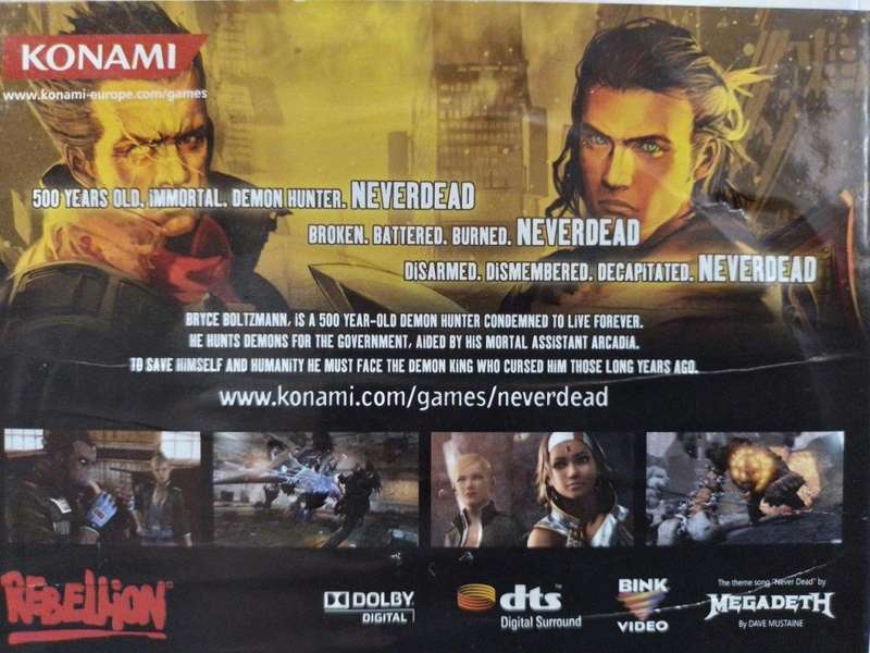 PS3 - Never Dead