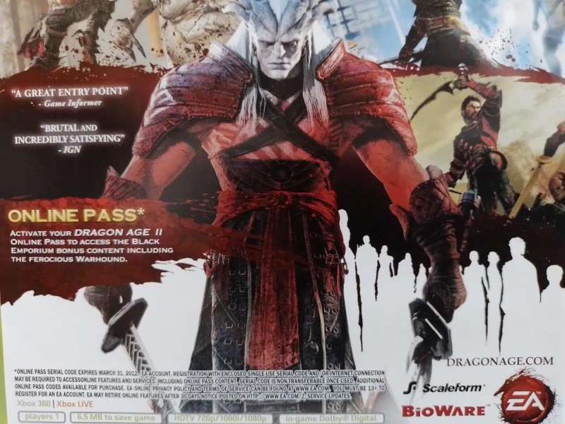 Xbox 360 - Dragon Age II - Classics
