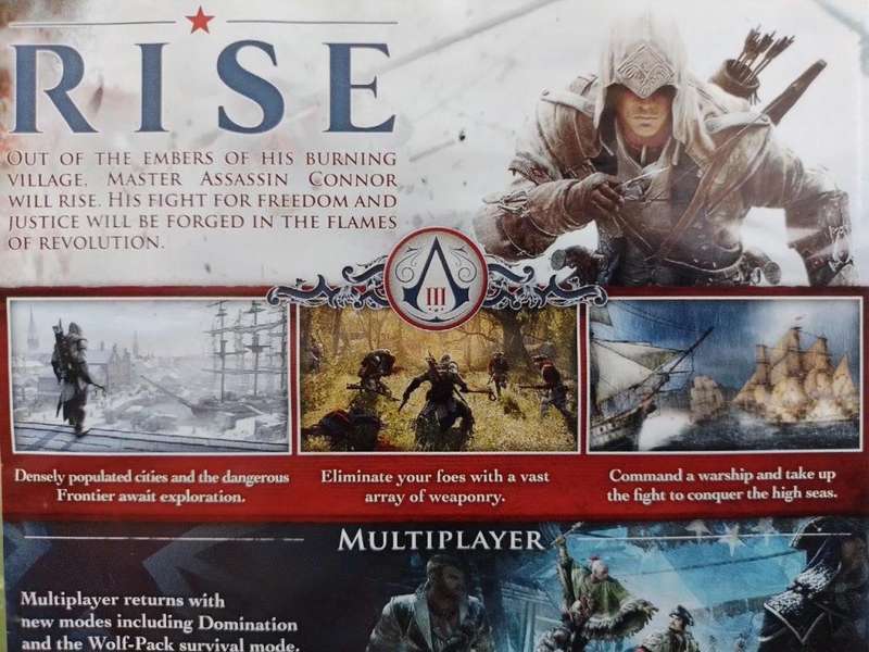 Xbox 360 - Assassin`s Creed III
