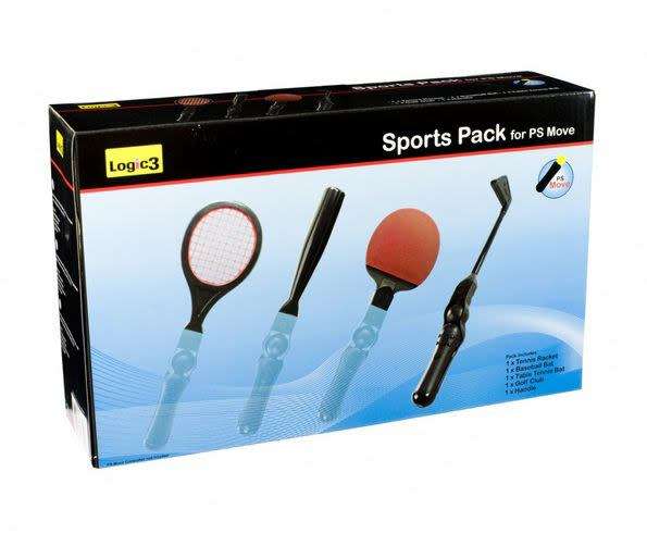 PS3 - Logic 3 Sports Pack for Playstation Move (NOS)