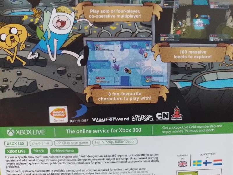 Xbox 360 - Adventure Time Explore The Dungeon Becaus I don`t Know!