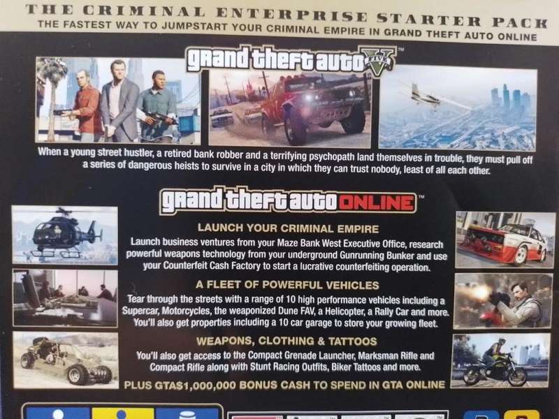 PS4 - Grand Theft Auto V Five
