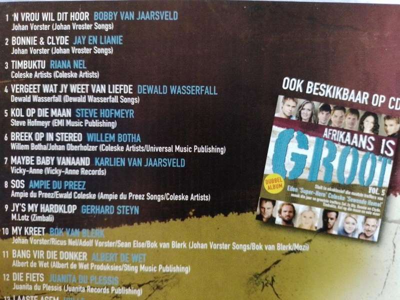 DVD - Afrikaans Is Groot - Vol 5