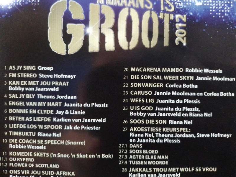 DVD - Afrikaans Is Groot - 2012