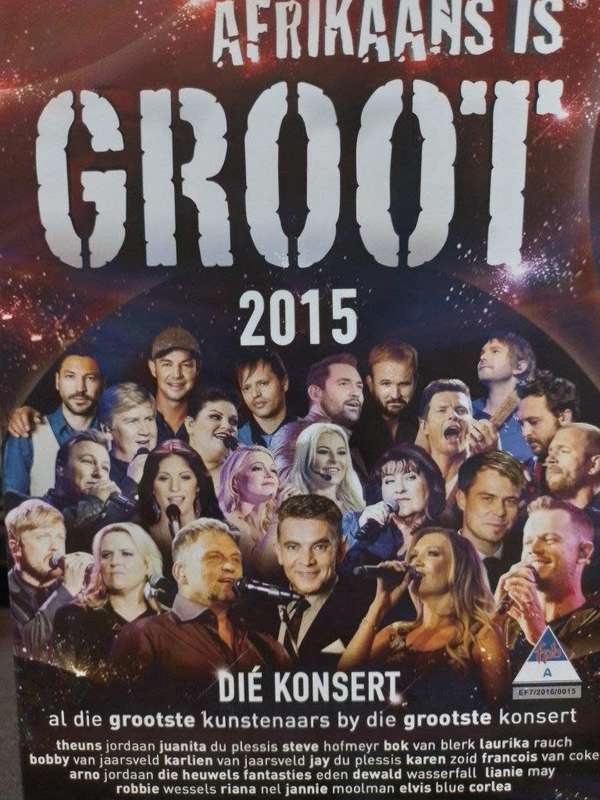 DVD - Afrikaans Is Groot - 2015