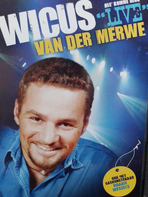 DVD - Wicus Van Der Merwe - Hier Komme Ding Live