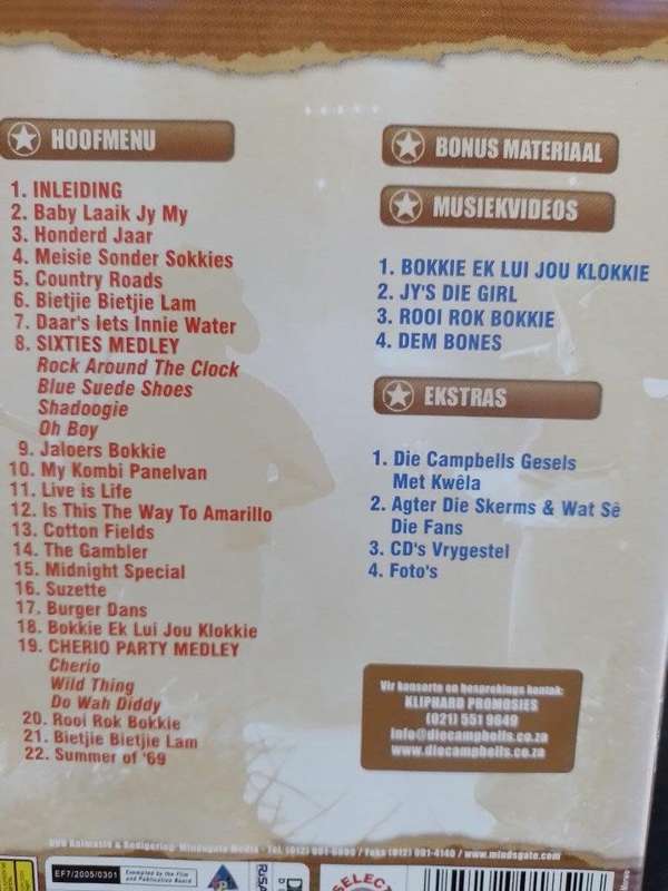 DVD - Die Campbells 21 Treffers Live