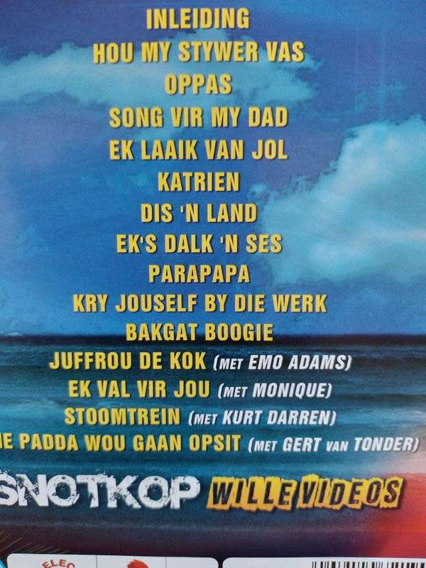 DVD - Snotkop Wille Videos