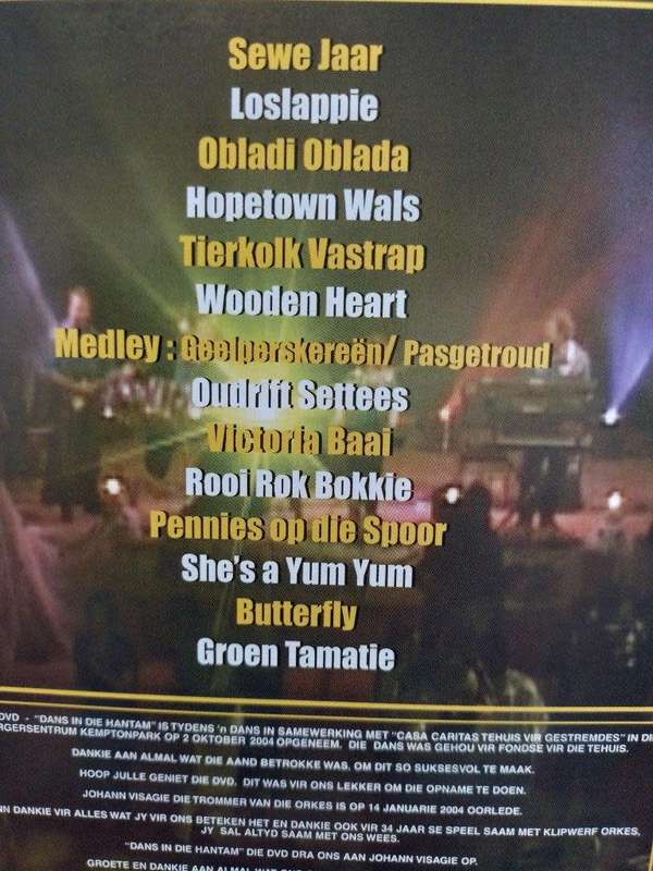 DVD - Klipwerf Orkes Dans In Die Hantam