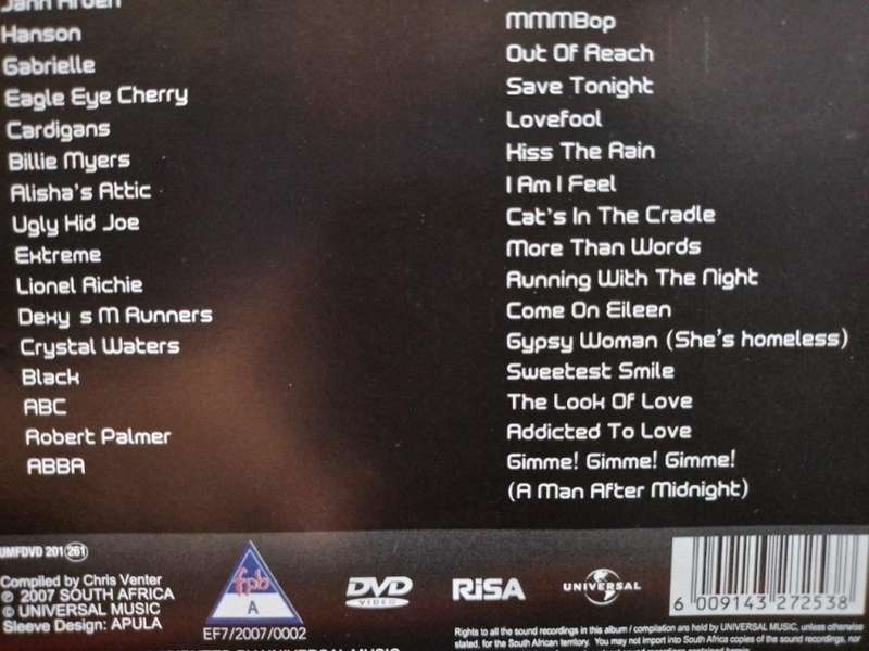 DVD - Decades of Hits