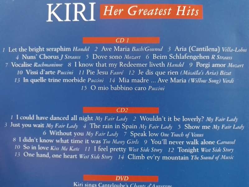 DVD - Kiri Her Greatest Hits (DVD + 2CD`s)