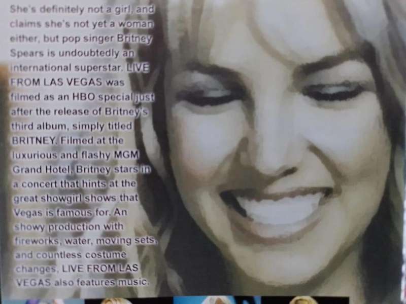 DVD - Britney Spears Live From Las Vegas
