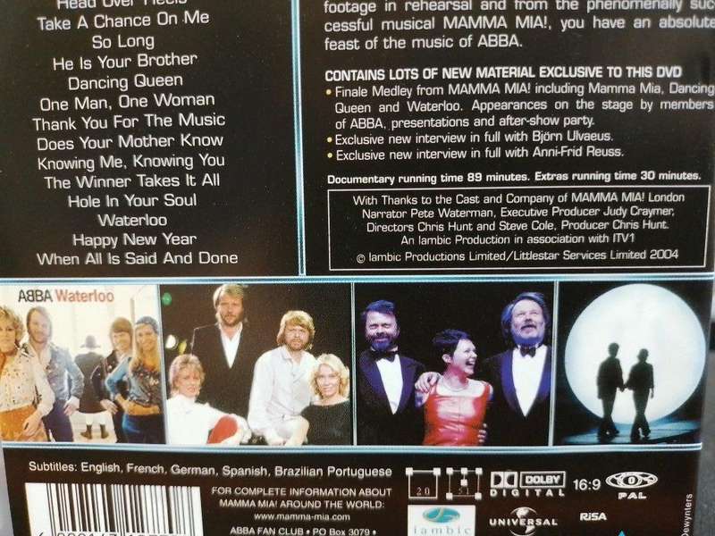 DVD - ABBA Super Troupers