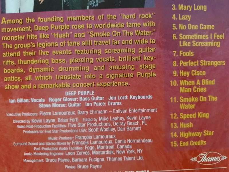 DVD - Deep Purple Perihelion