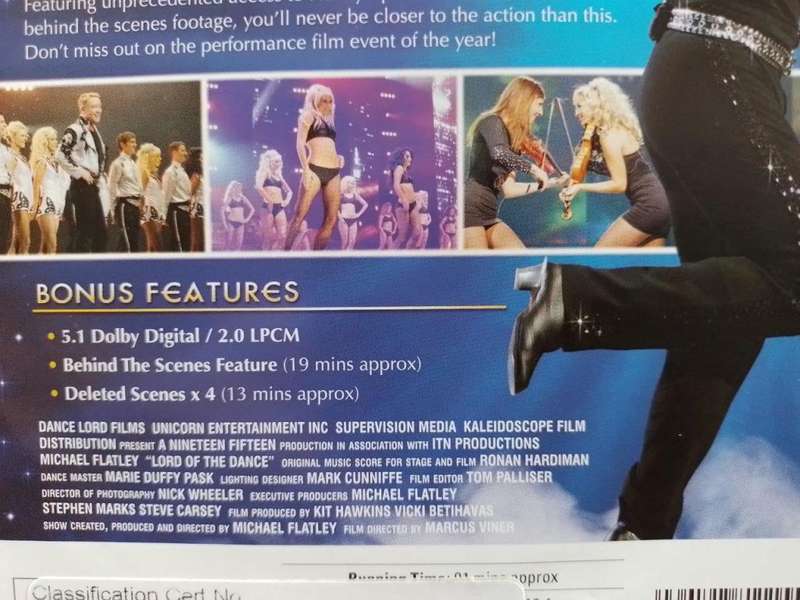 DVD - Lord of The Dance - Michael Flatley Returns as