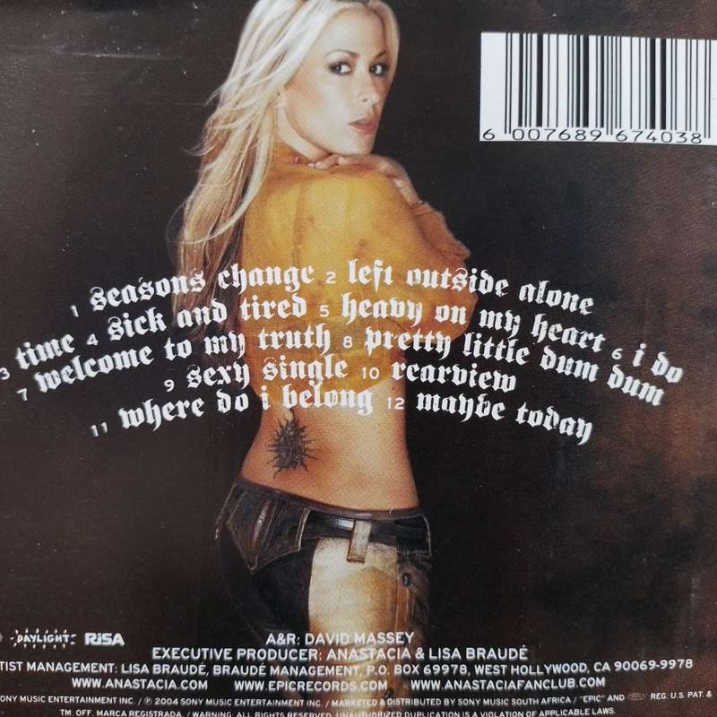 CD - Anastacia - Anastacia  CDEPC 6799