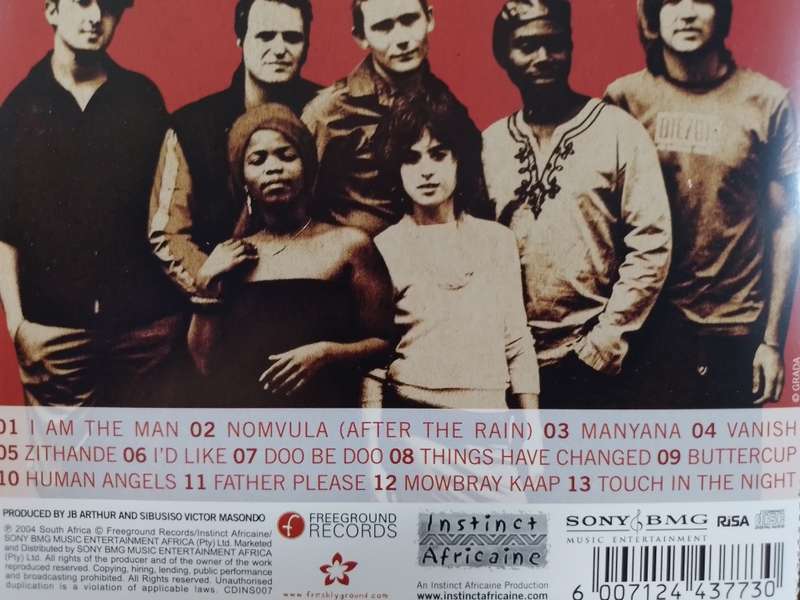 CD - Freshlyground - Nomvula