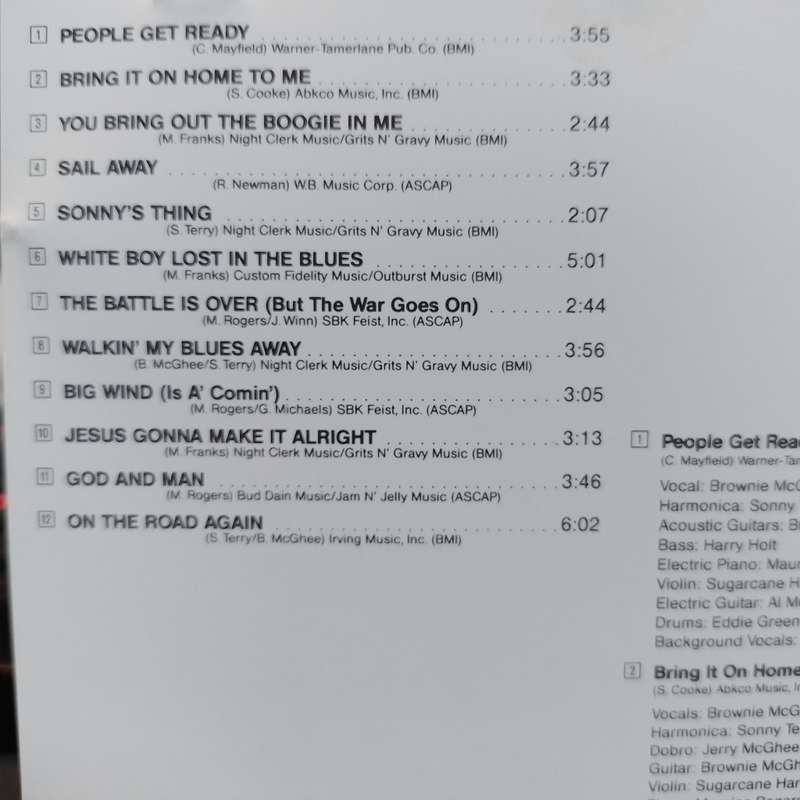 CD - Sonny Terry & Brownie McGhee - Sonny & Brownie