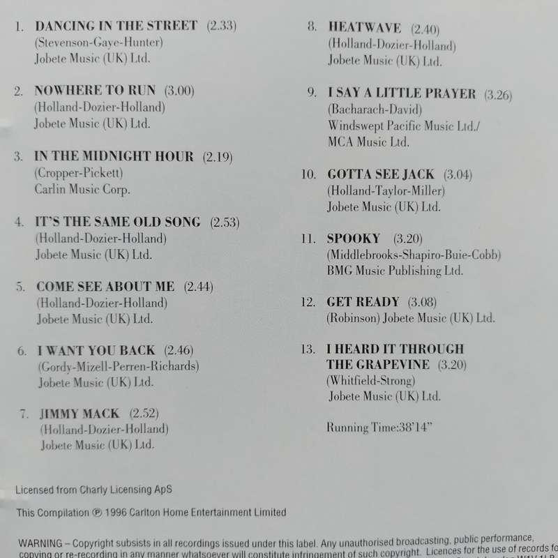 CD - Martha Reeves - Dancing In The Street - 305442