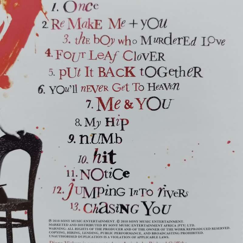 CD - Diana Vickers - Songs From the Tainted Cherry Tree