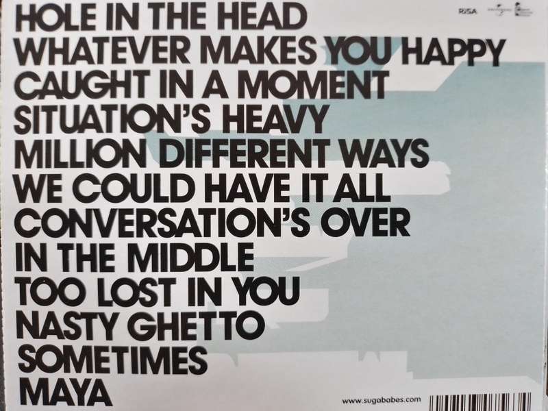 CD - Sugababes - Three - STARCD 6843